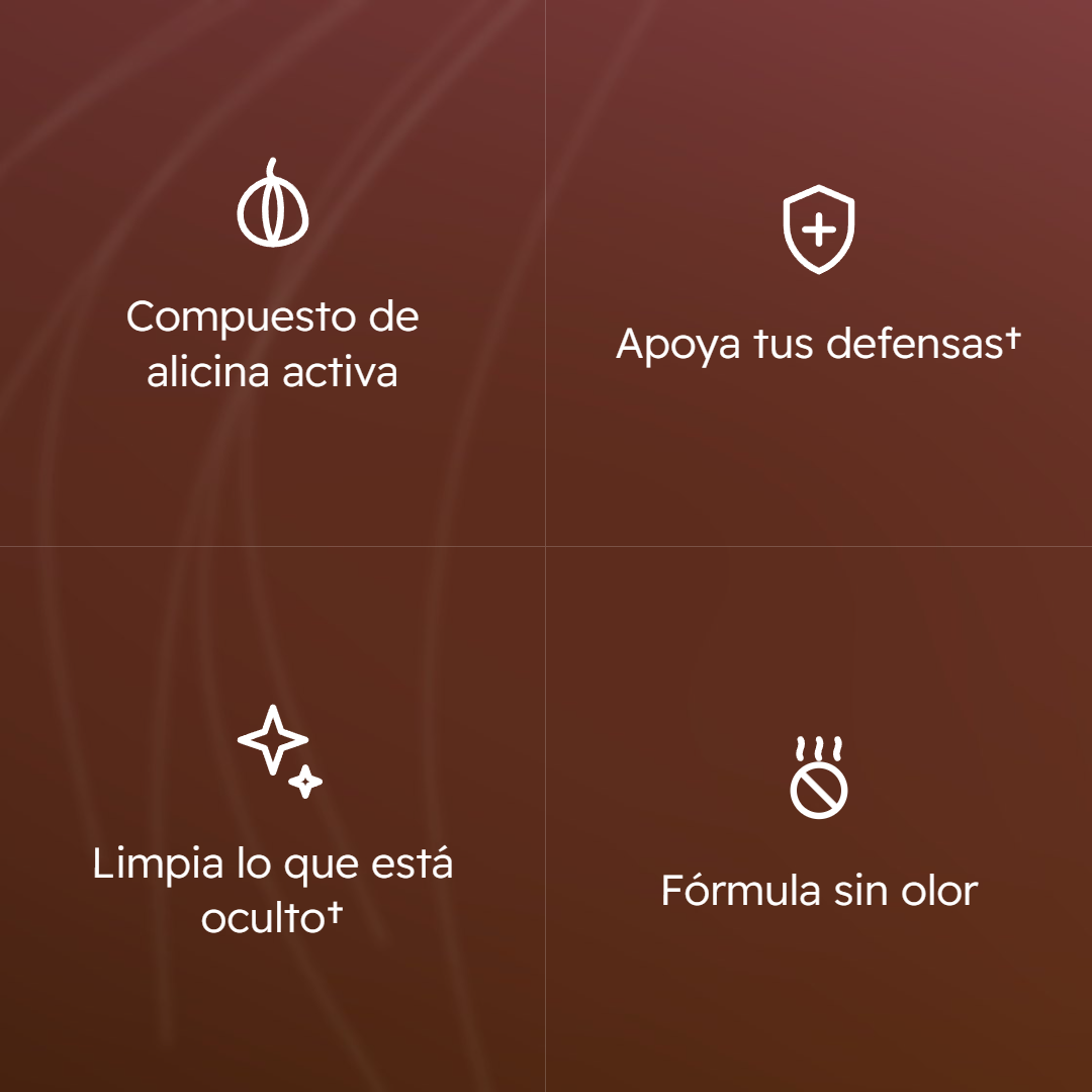 Extracto de ajo sin olor en cápsulas