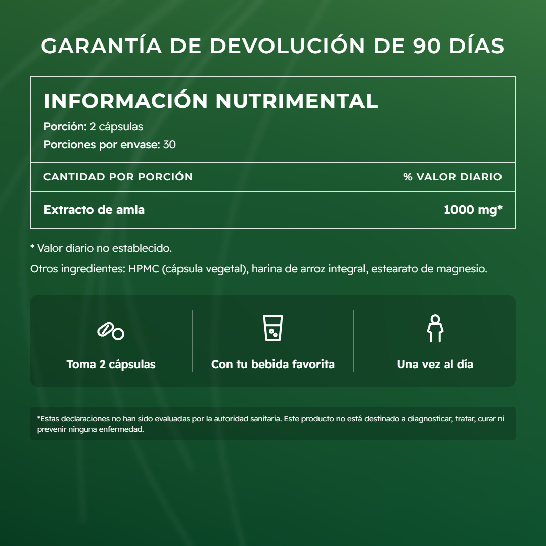 Amla Superfruta en cápsulas